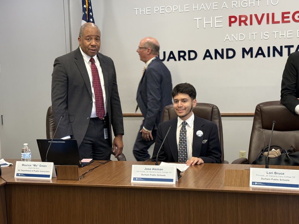 State Superintendent Mo Green vist JD Clement