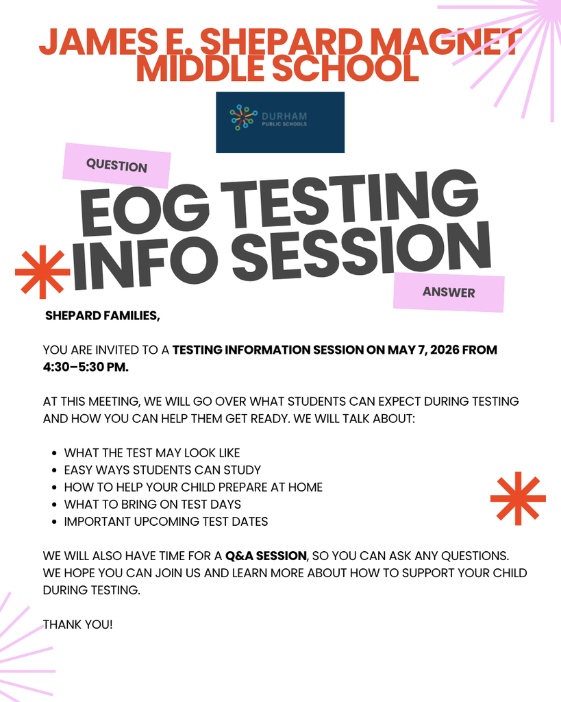 EOG Testing Information Session