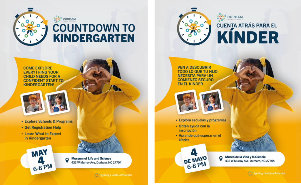 Countdown to Kindergarten Flyer