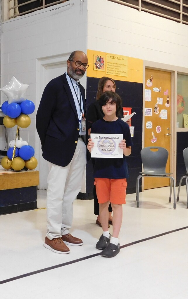 5th grader with Dr Hogans