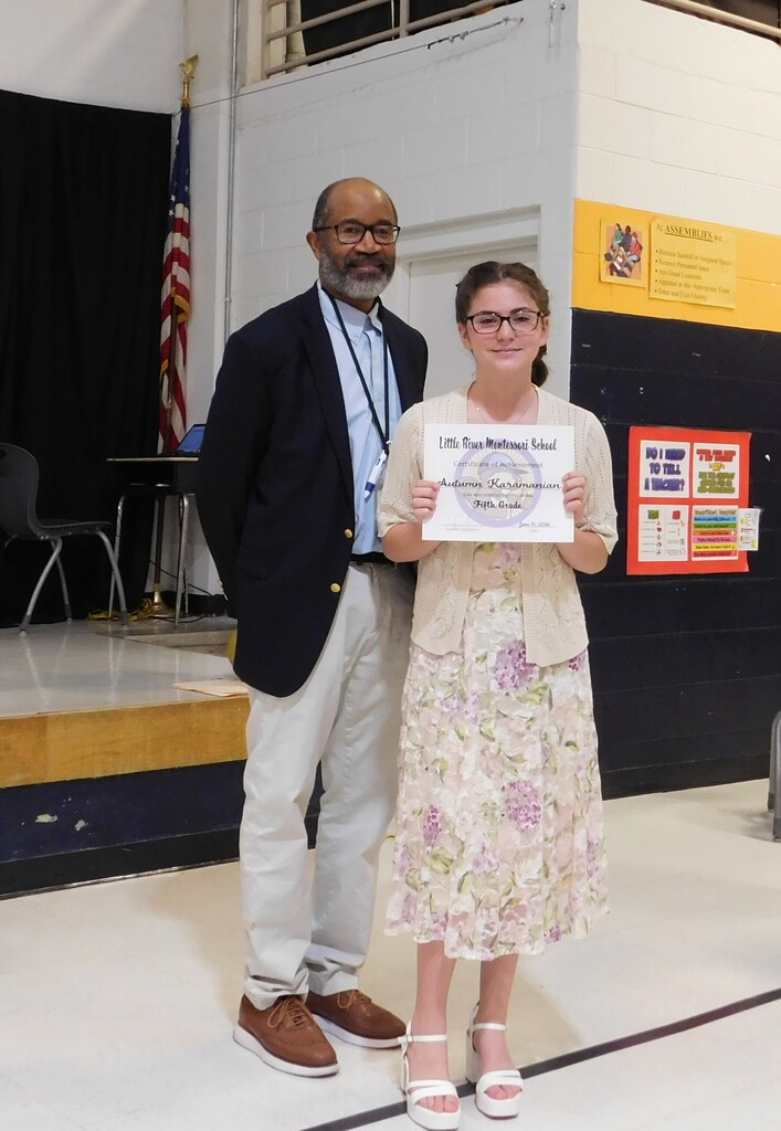 5th grader with Dr Hogans