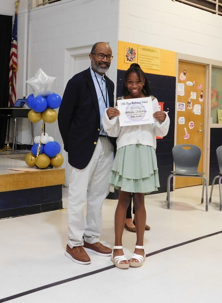 5th grader with Dr Hogans