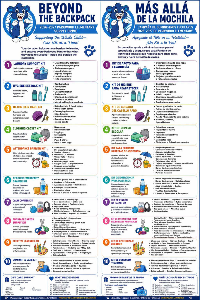 Beyond the Backpack Flyer