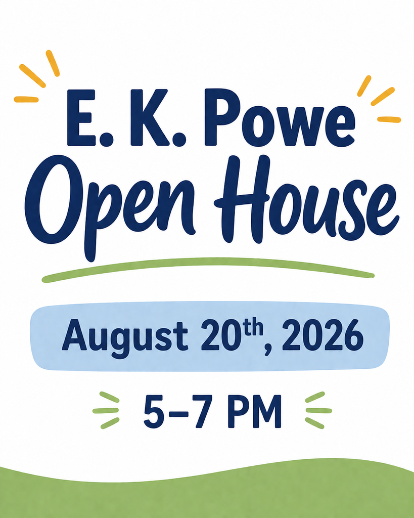 EK Powe Open House, August 20, 2026
