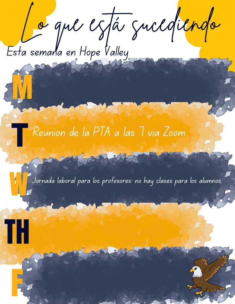 This Week at Hope Valley