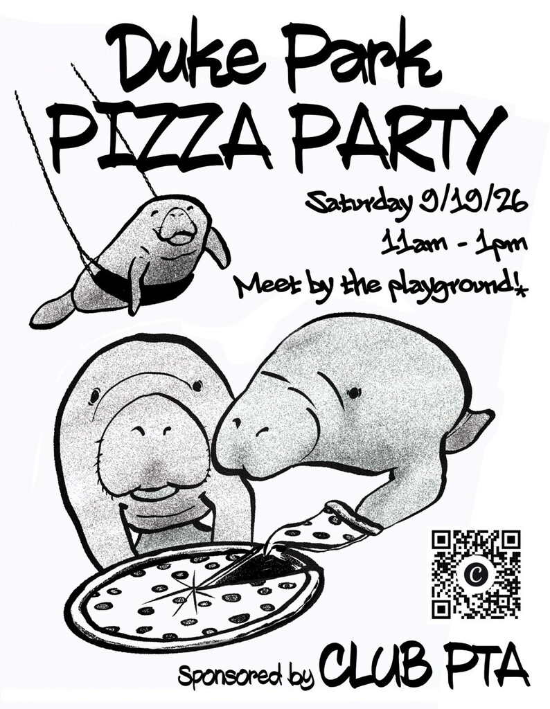 manatees eating pizza