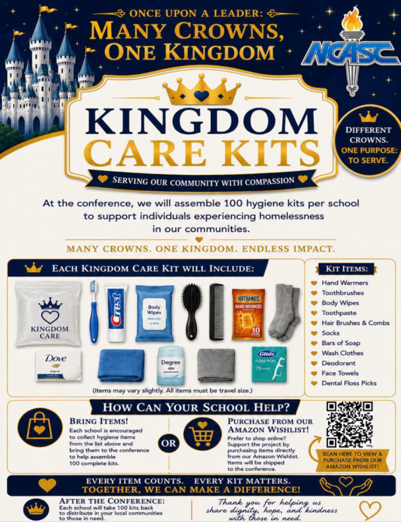 Donate items for care kits for the homeless