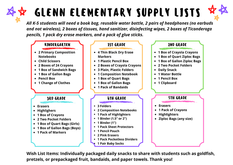 Supply List