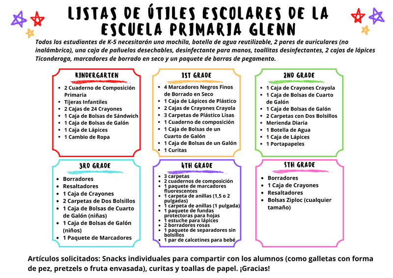 Supply List