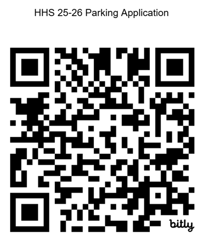 QR for parking pass application
