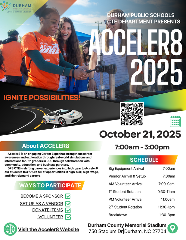 Acceler8 Flyer