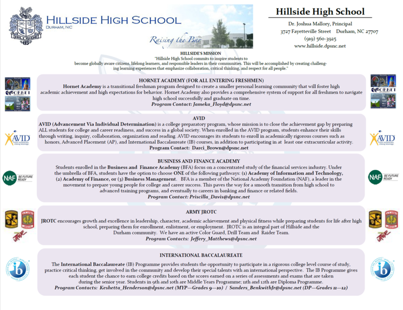 Hillside magnet programs 2025-2026