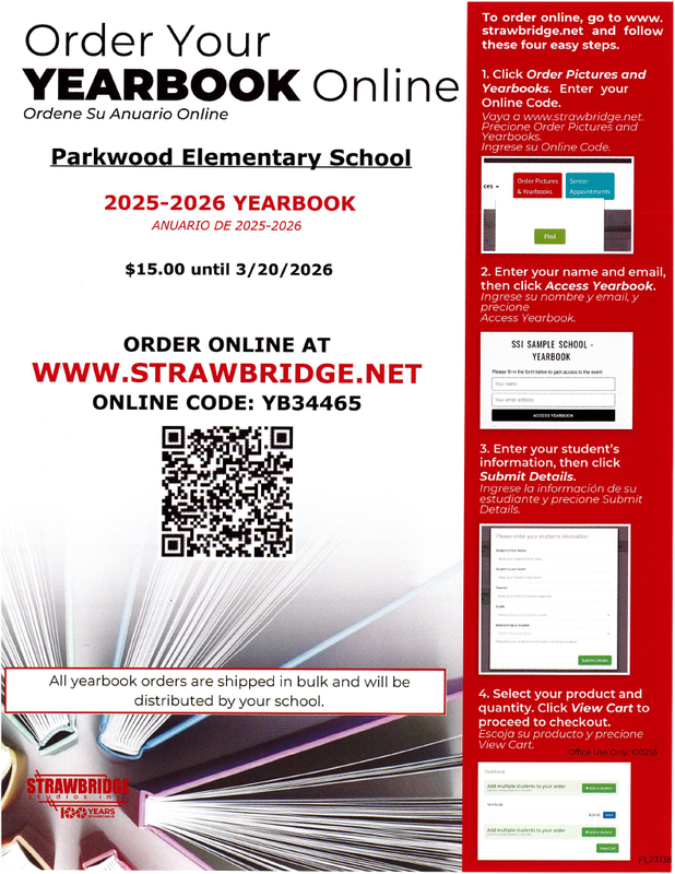 2025-26 Yearbook Order Information