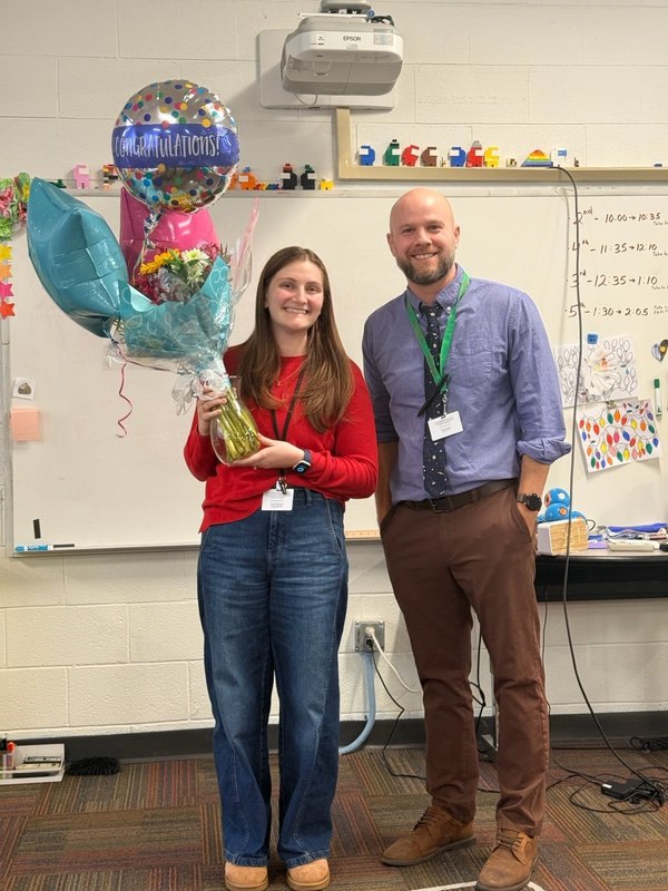 Image of Ms. Whaley and Mr. Weldon