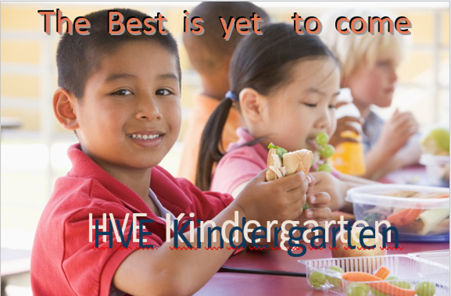 Kindergarten English