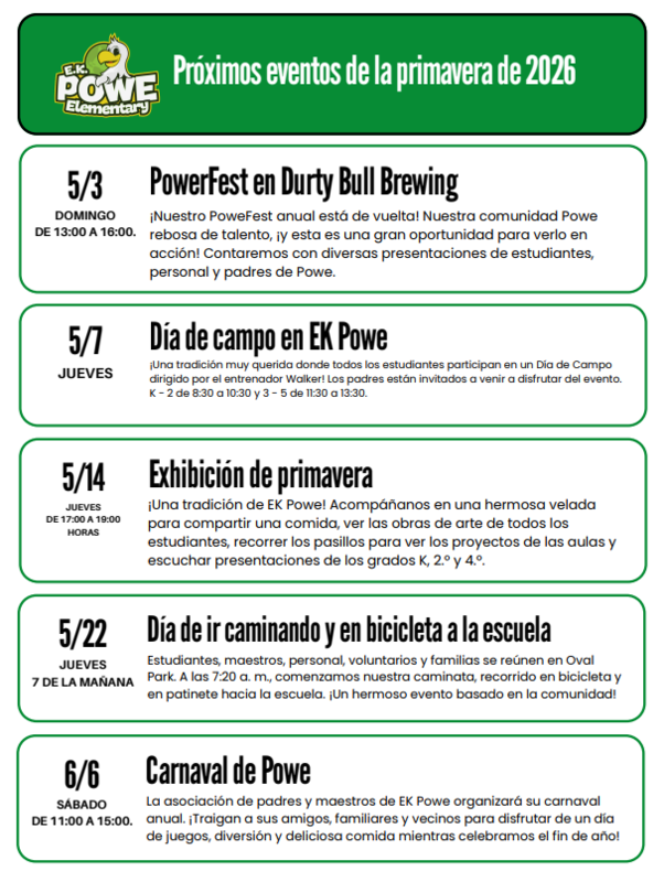 programa de eventos primavera 2026