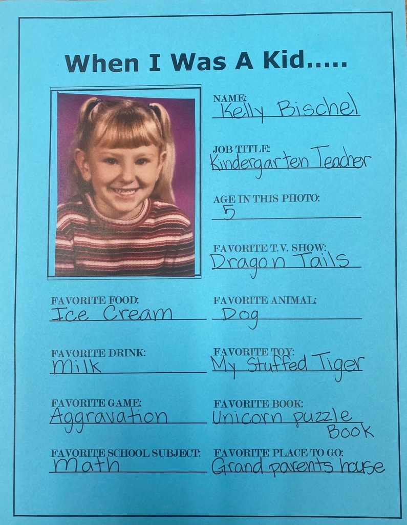 When I was a kid