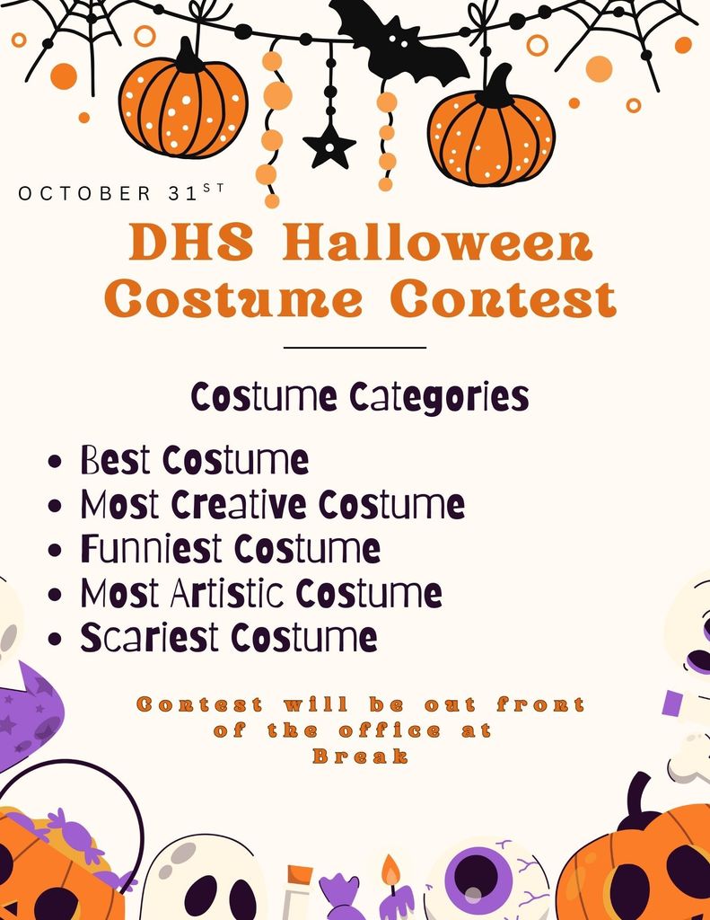 Costume Contest Flyer