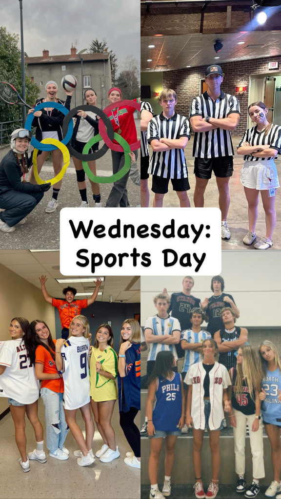 Wednesday: Sports Day