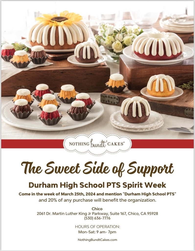 Picture of the PTS fundraiser flyer. 