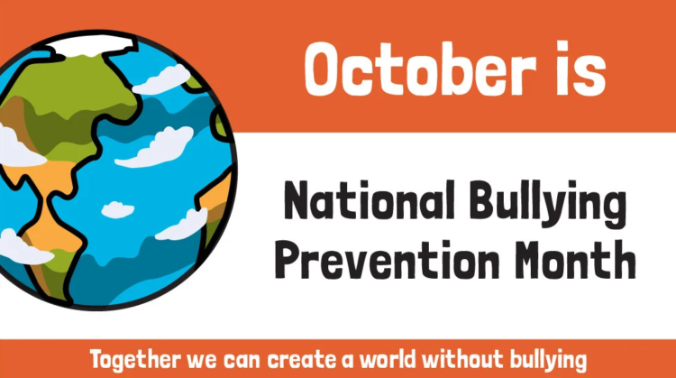 October is National Bullying Prevention Month. Together we can create a world without bullying