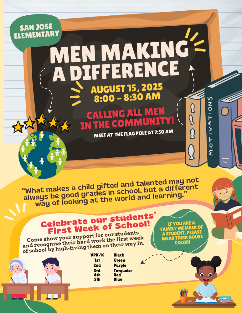 Men Making a Difference Flyer