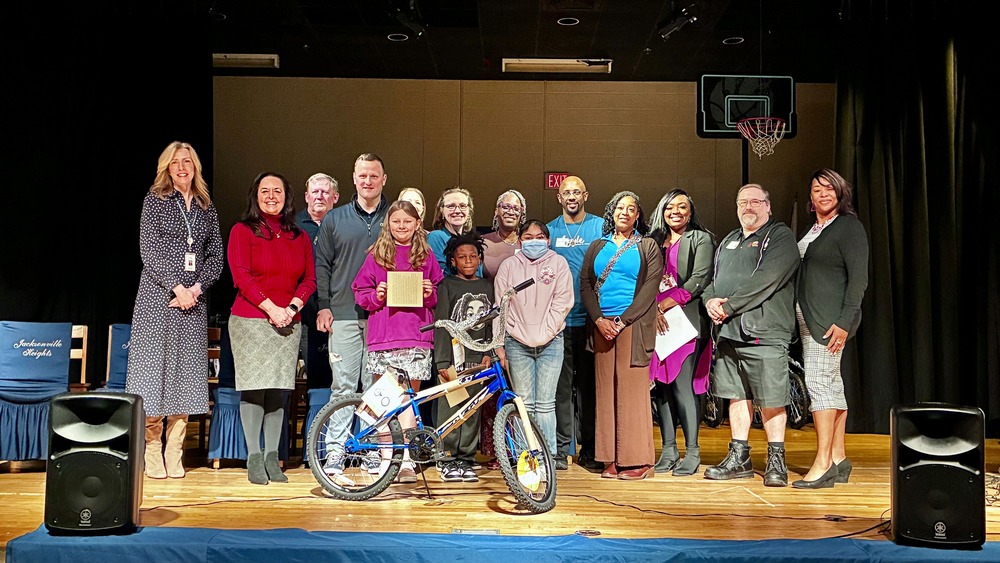 Bikes for Kids at Jacksonville Heights Elementary