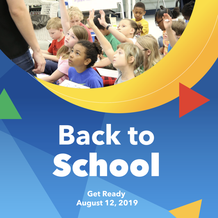 Back to School banner