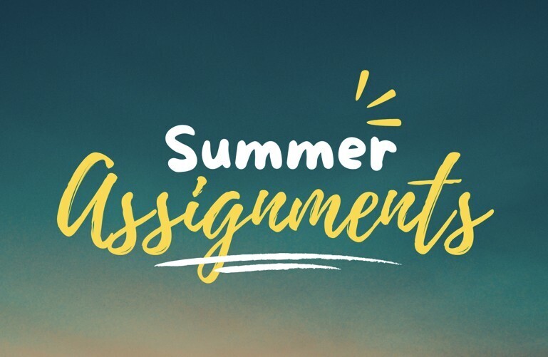 Summer Assignments 2026