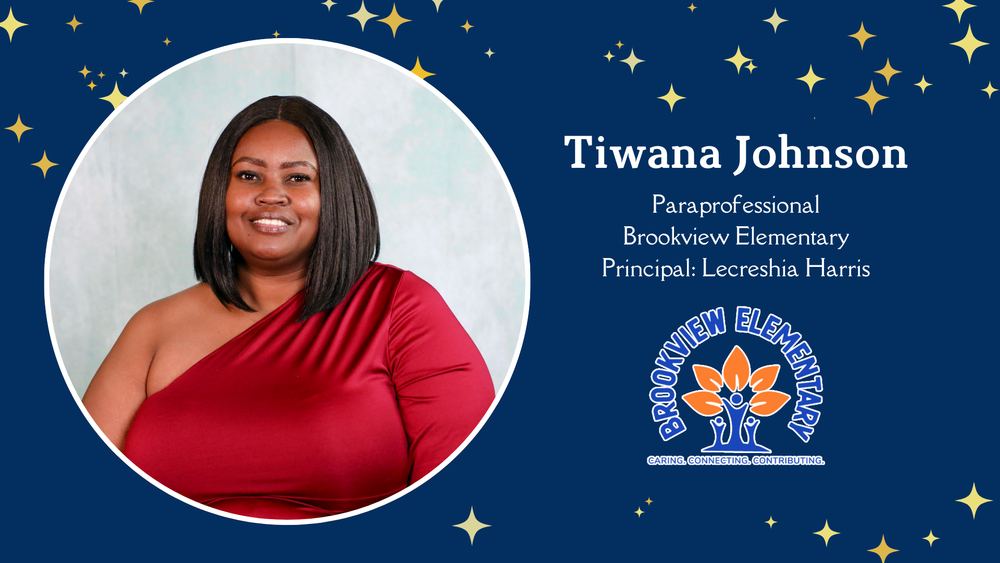 2026 Tiwana Johnson Employee of the Year for Duval County Public Schools 