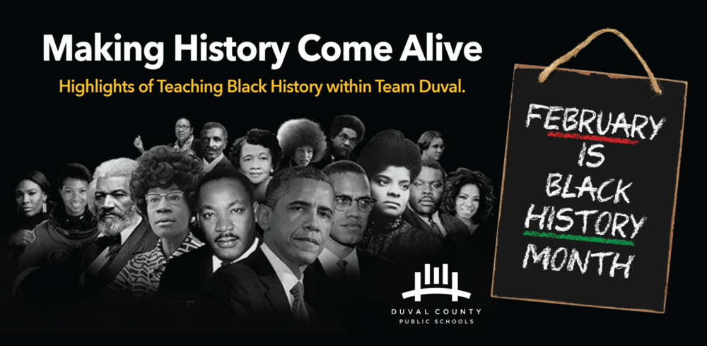 Black history month banner