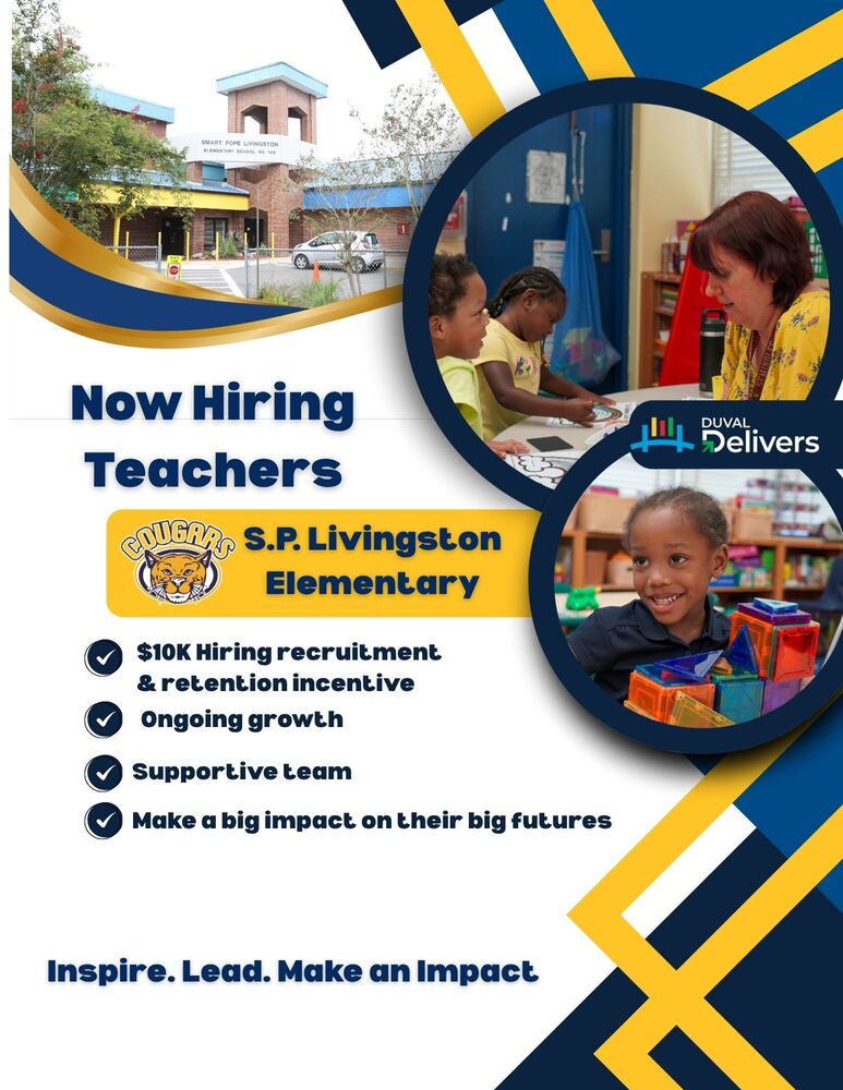 S.P. Livingston Elementary is hiring