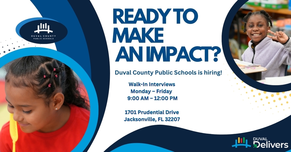 Join Team Duval with Walk in Interviews