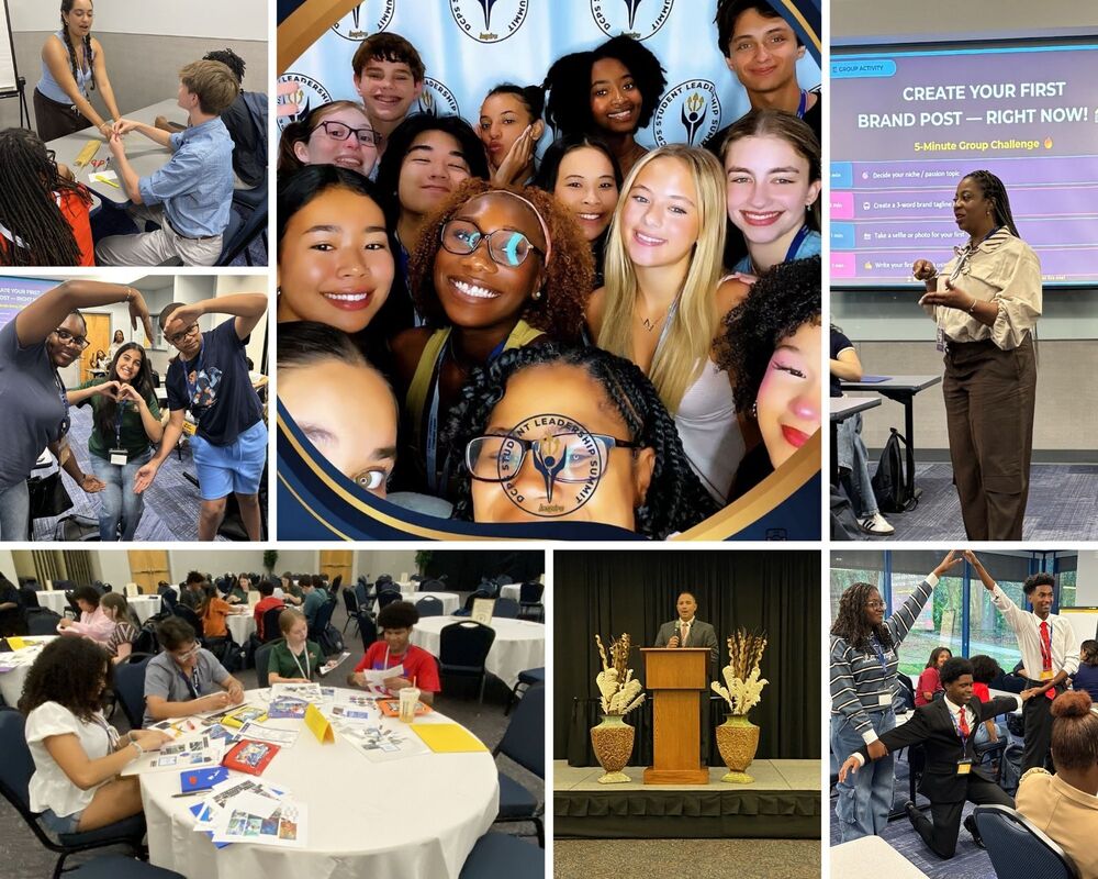 Images from the DCPS Student Leadership Summit at UNF