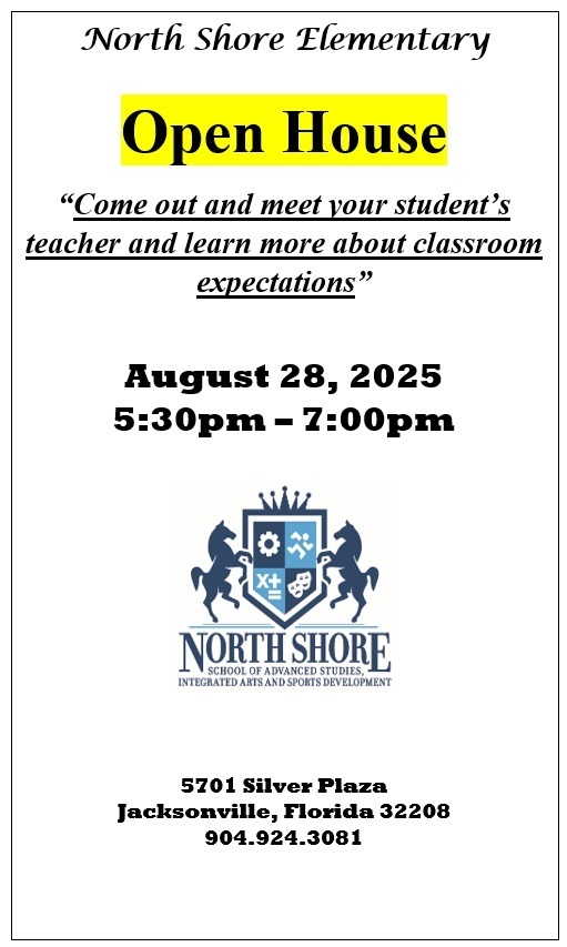 North Shore Elementary Open House