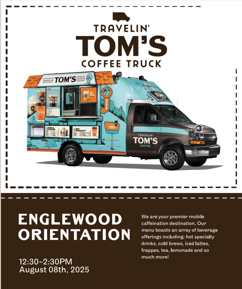 Coffee Truck coming to our Back to School Bash!