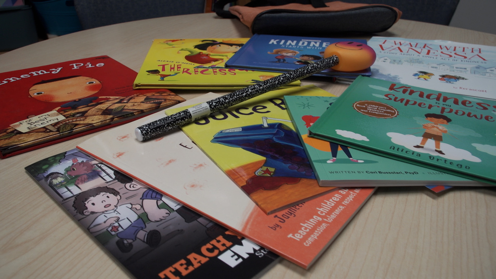 Olweus Bullying Prevention program materials at Chaffee Trail 