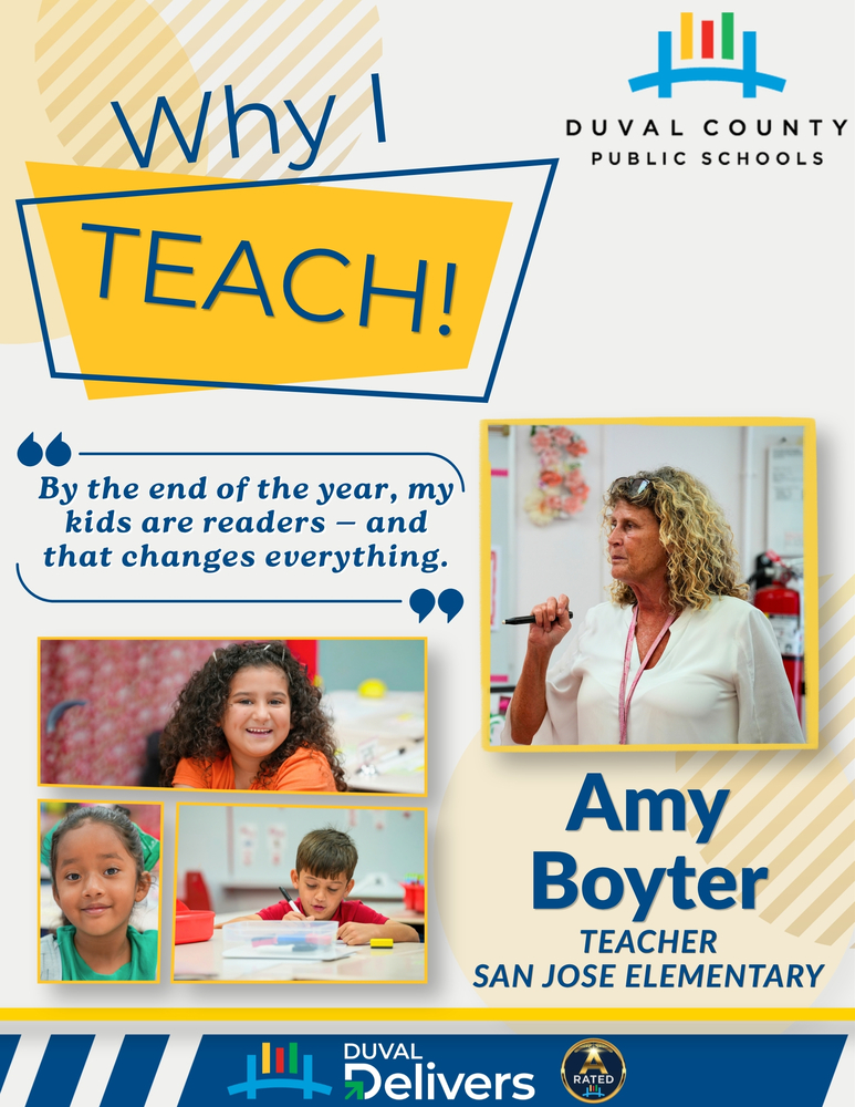 Why I teach Amy Boyter