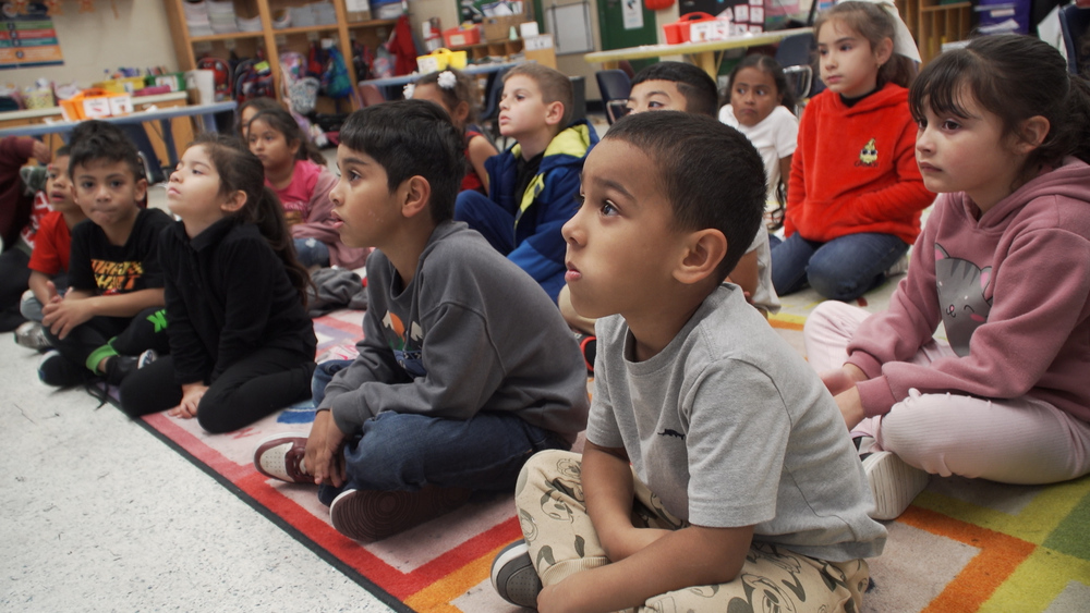 ESOL students at Greenfield Elementary School