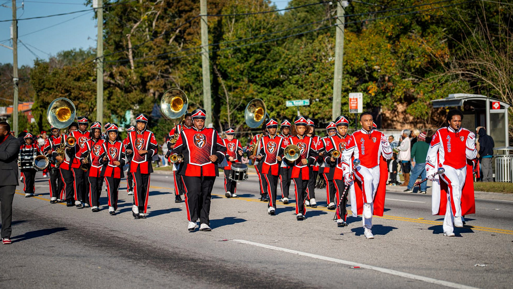 The Marching Band at Andrew Jackson HS