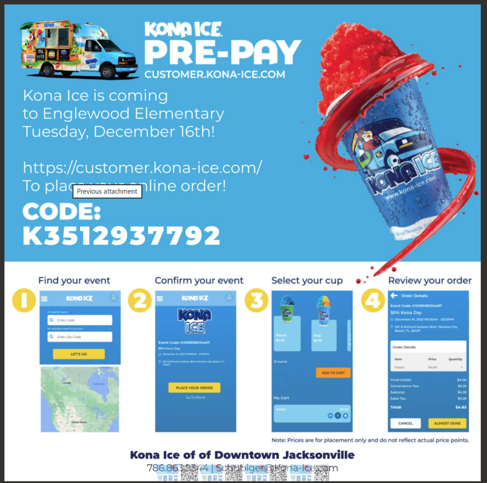 Kona Ice Prepay
