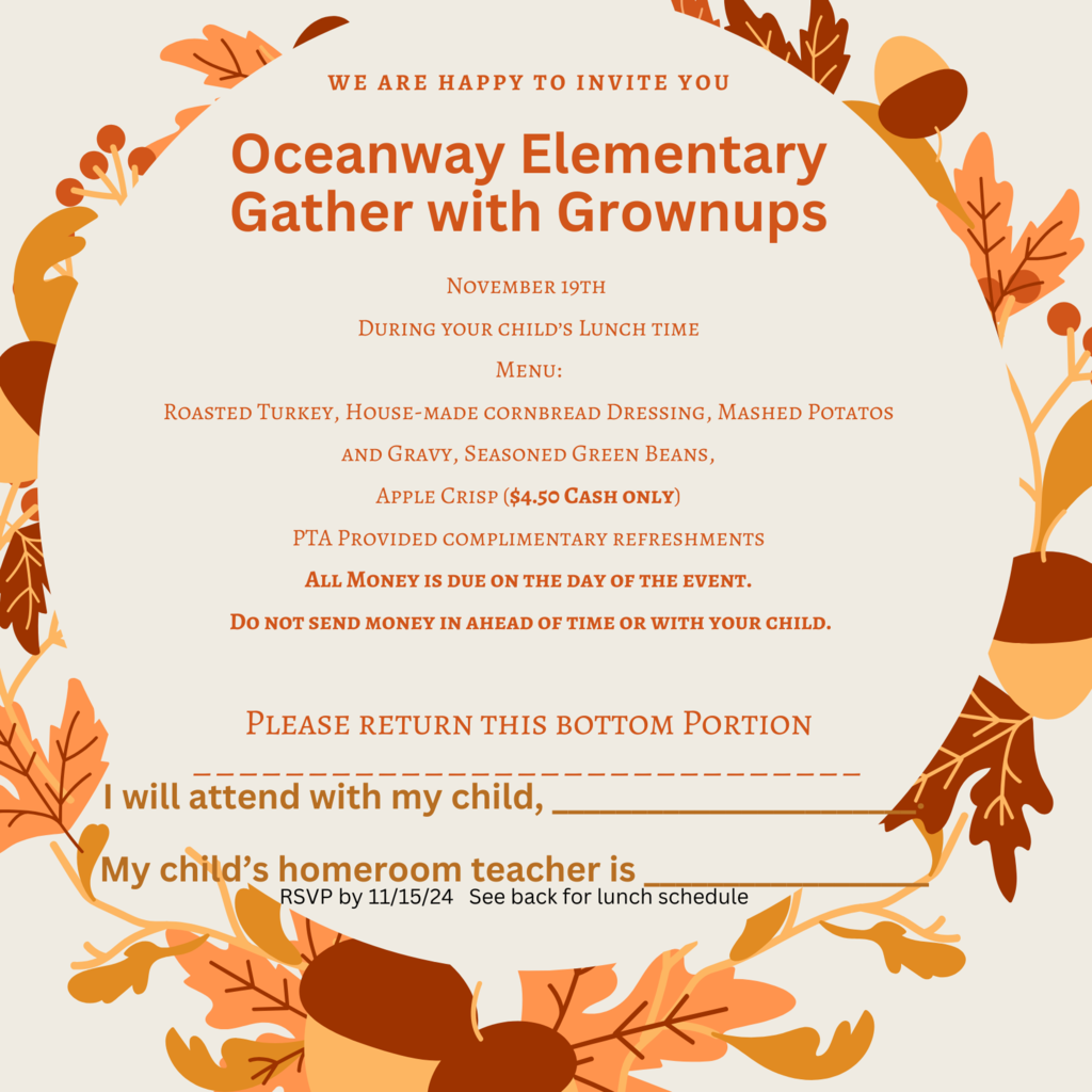 Thanksgiving  Lunch Flyer