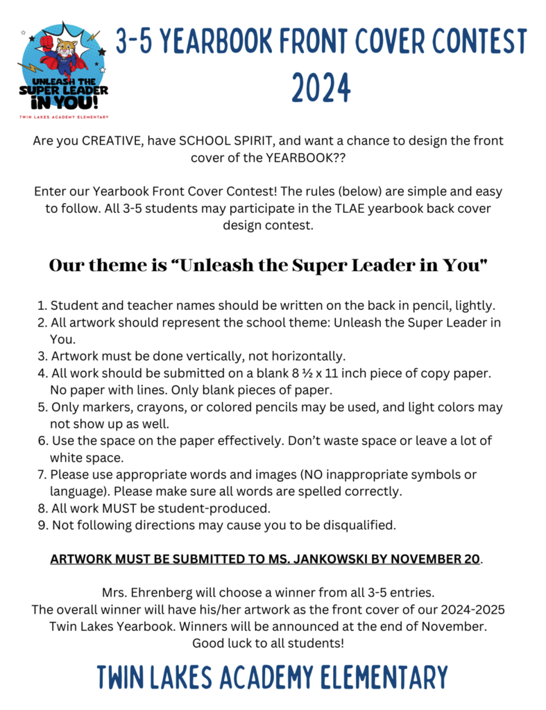 3-5 Yearbook Contest