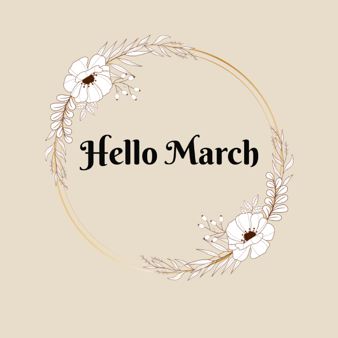 Hello March image