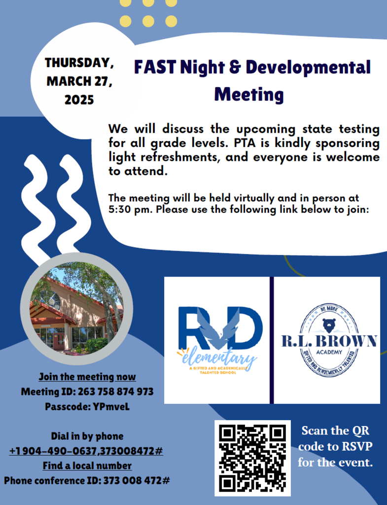March SAC Meeting & FAST Night