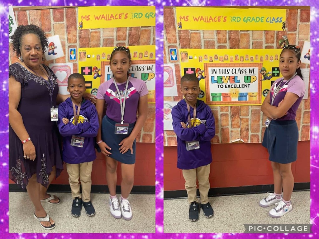 Purple Up Day - Ms. Wallace's Class (3rd)