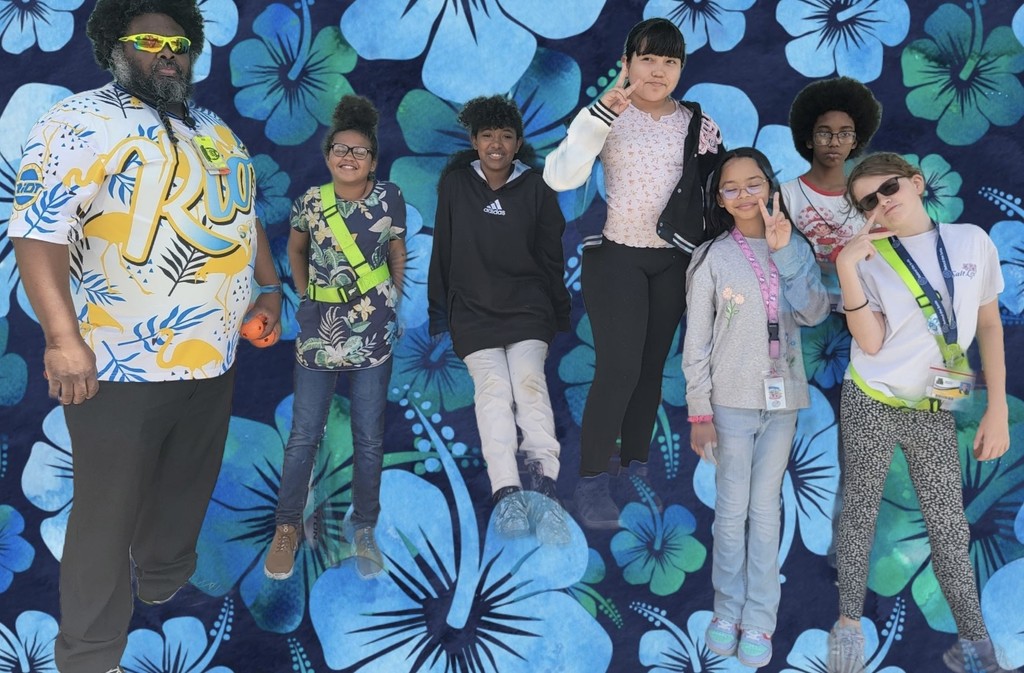 "You Make Us Bloom" Day (Mr. Osakue's Class 5th)