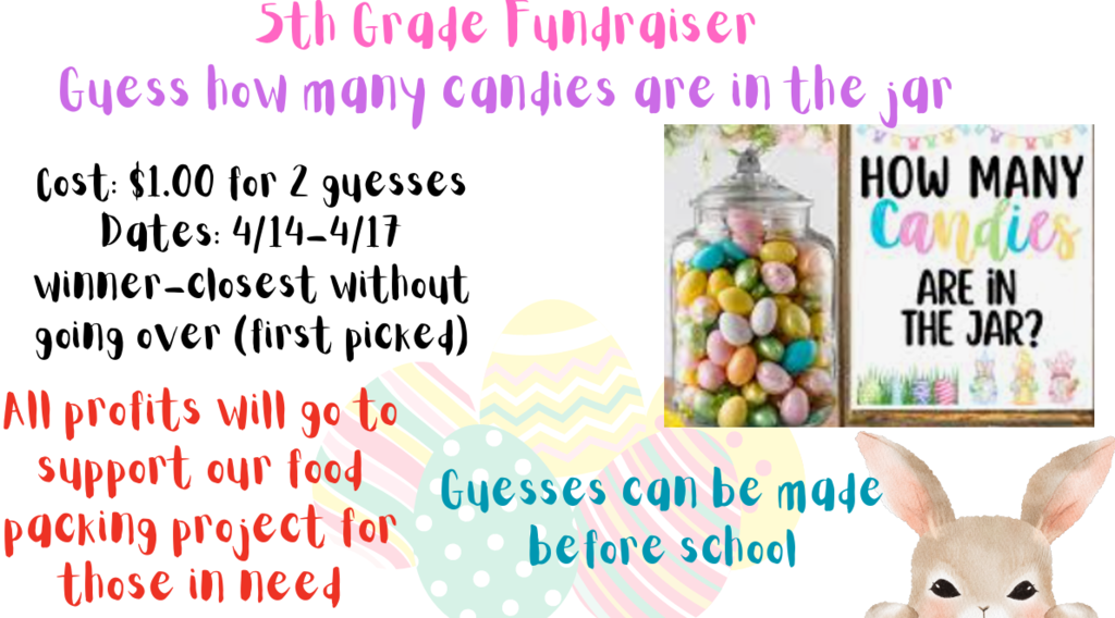 Spring Fundraiser Flyer