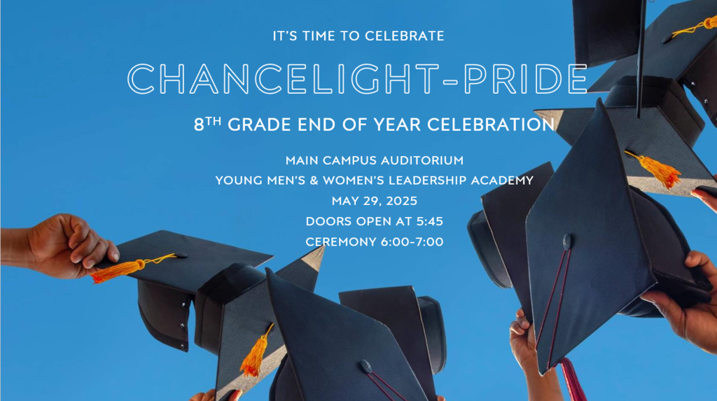Chancelight - PRIDE 8th grade celebrations