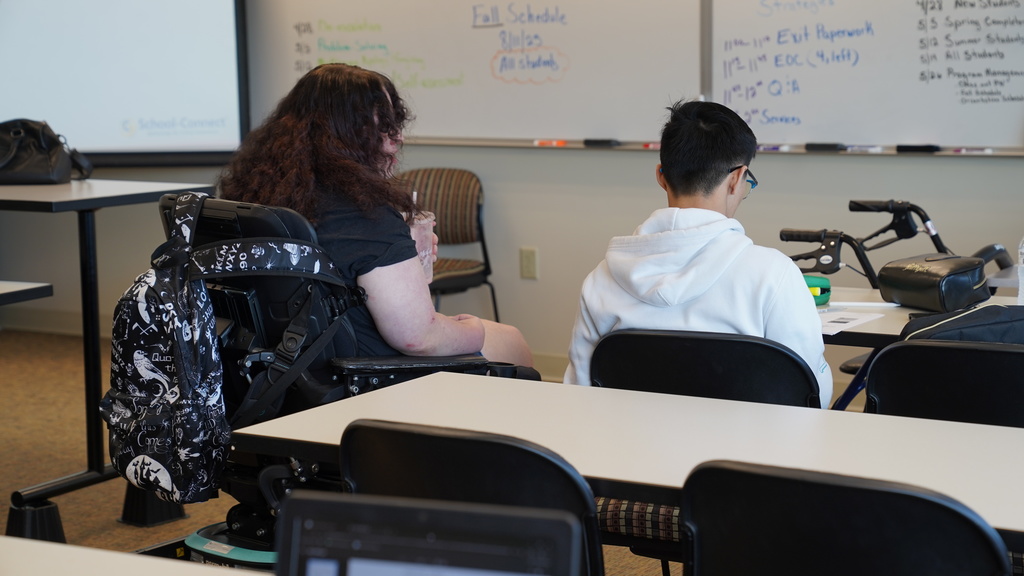  Student in the Duval County Public Schools and FSCJ Extended Transition Program.